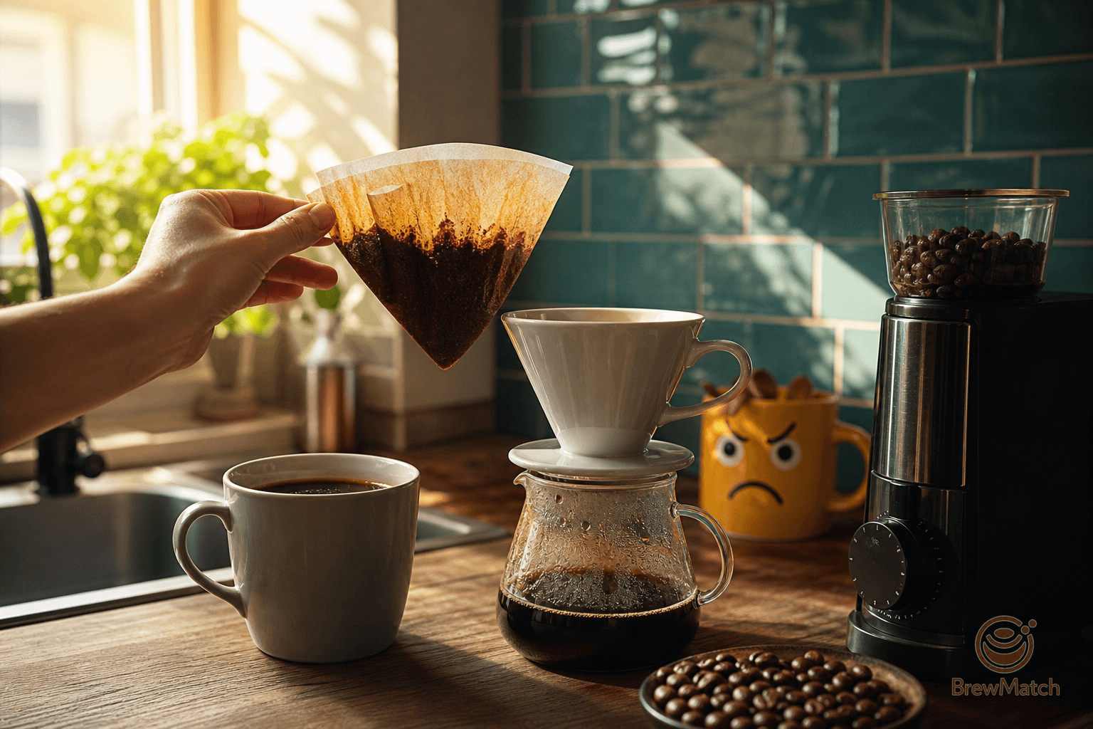 Your Coffee Filter Can Make Coffee Taste Bitter