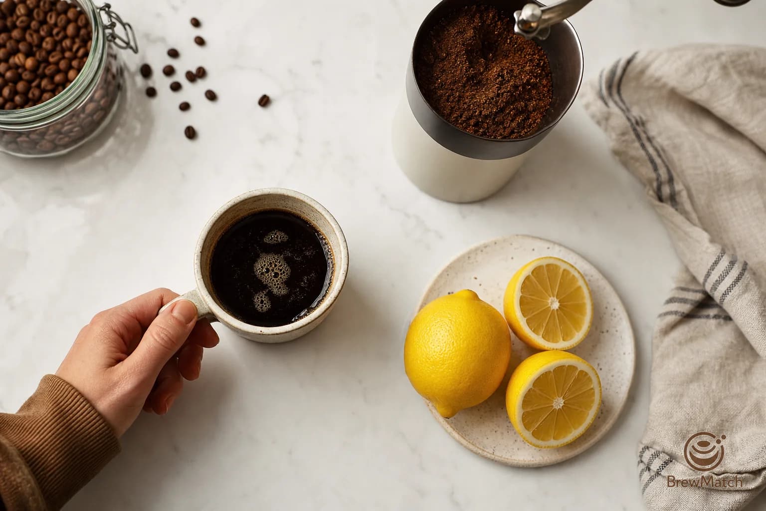 Coffee Can Taste Bitter and Sour at the Same Time