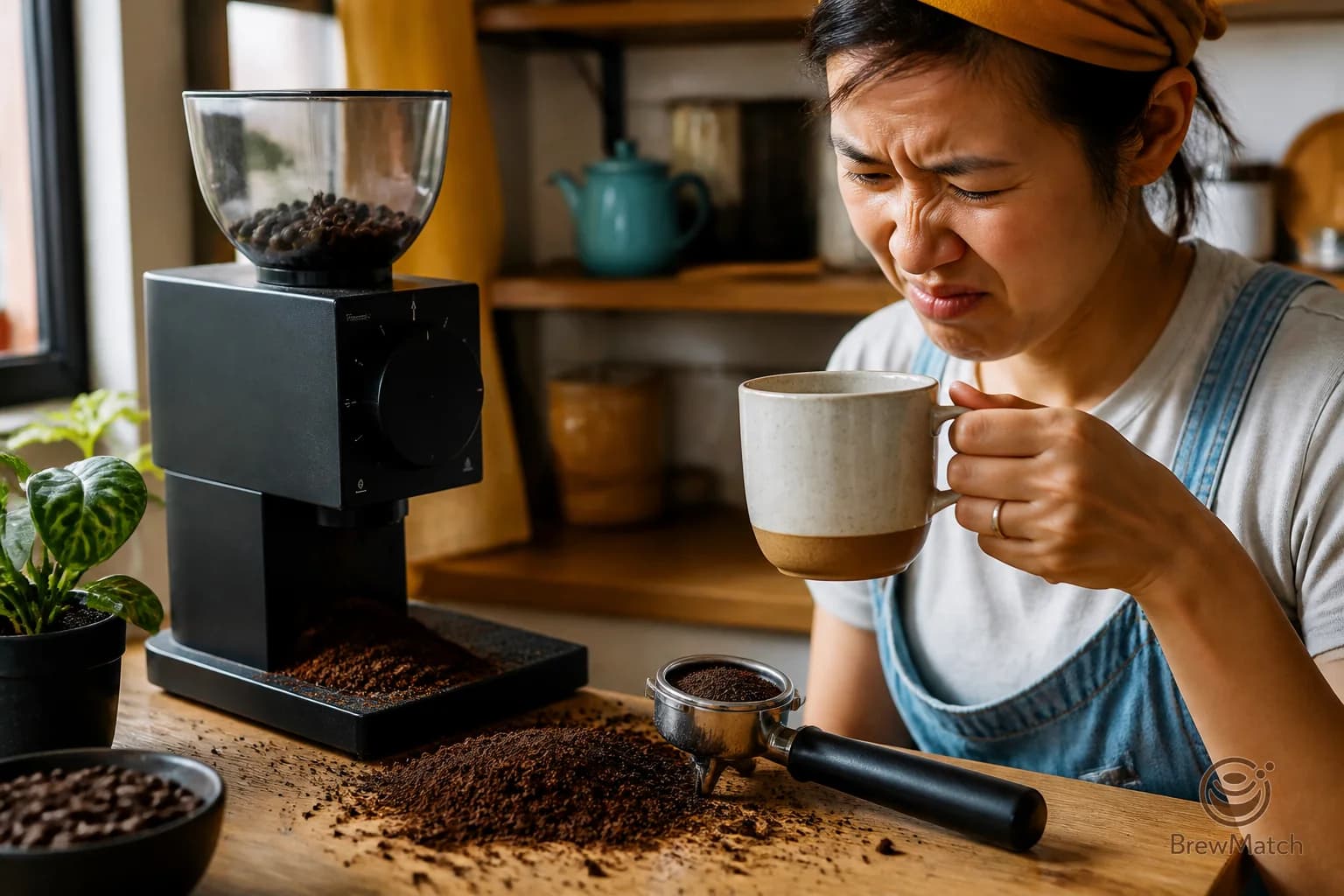 Coffee Dust From Your Grinder Makes Coffee Taste Bitter