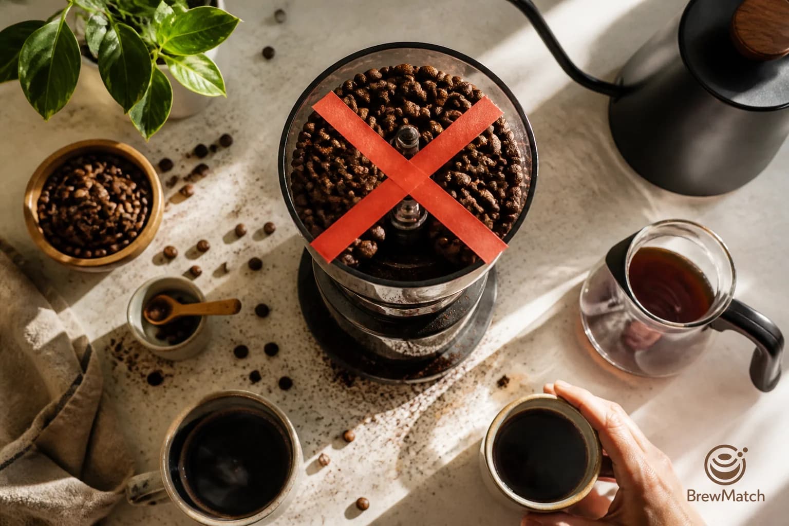 Stop Leaving Beans in the Grinder Hopper If Coffee Tastes Bitter