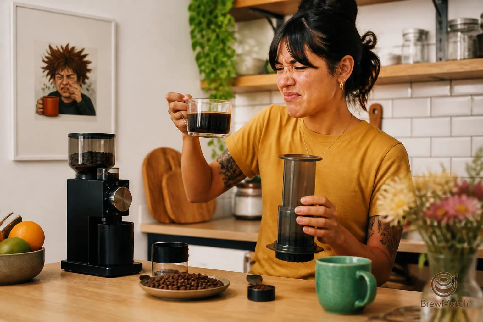 Coffee Grinder for AeroPress If You Hate Bitter Coffee