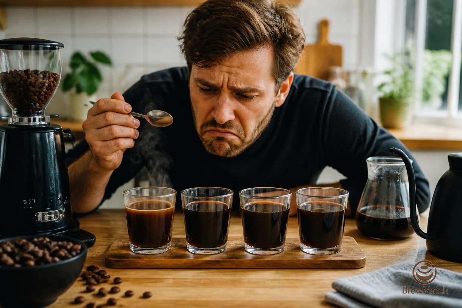 Coffee Tastes More Bitter as It Cools