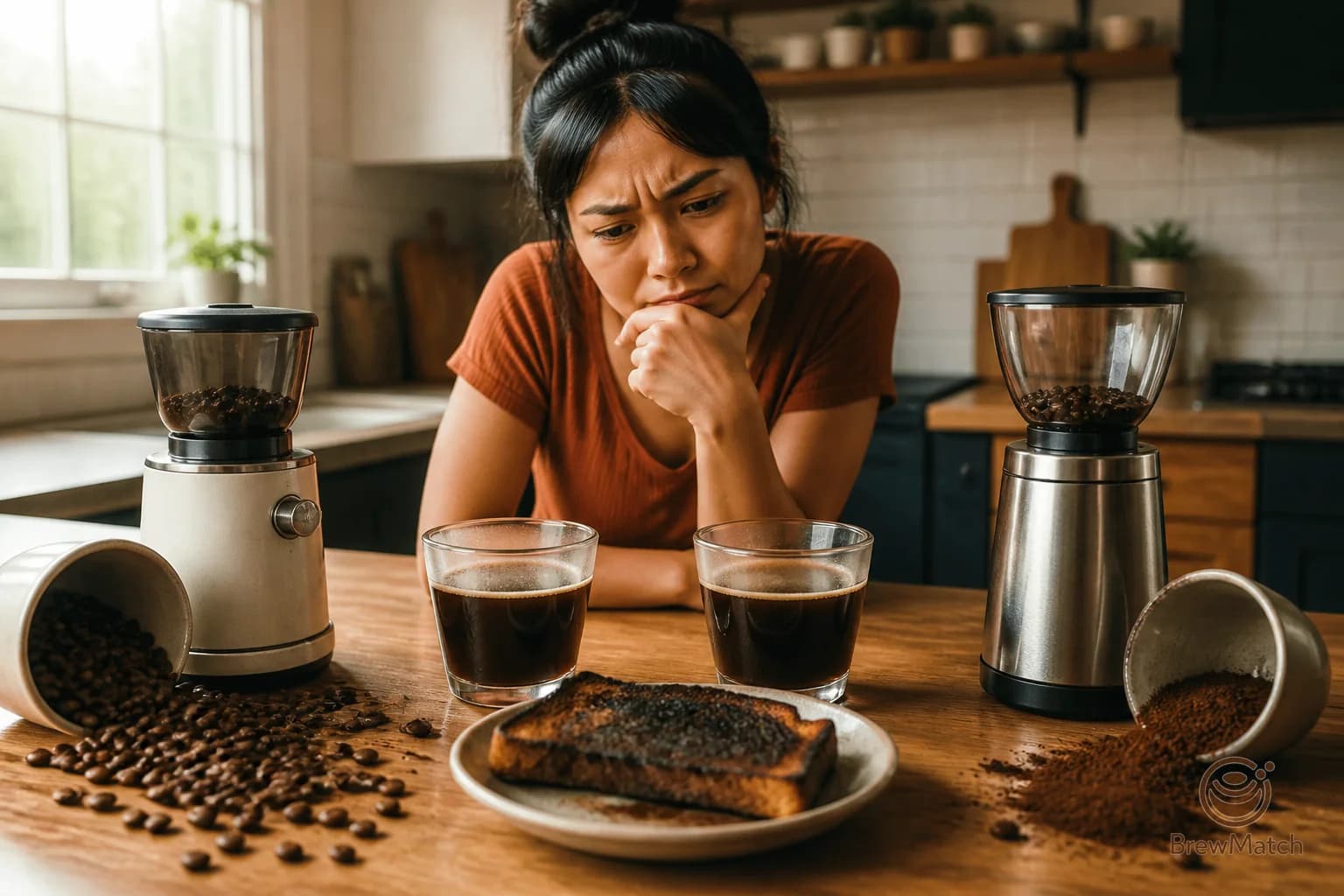 Ceramic vs Steel Burr Grinders Will Not Save Bitter Coffee
